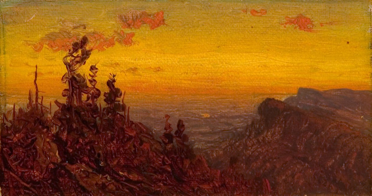 Dalle montagne Shawangunk da Sanford Robinson Gifford