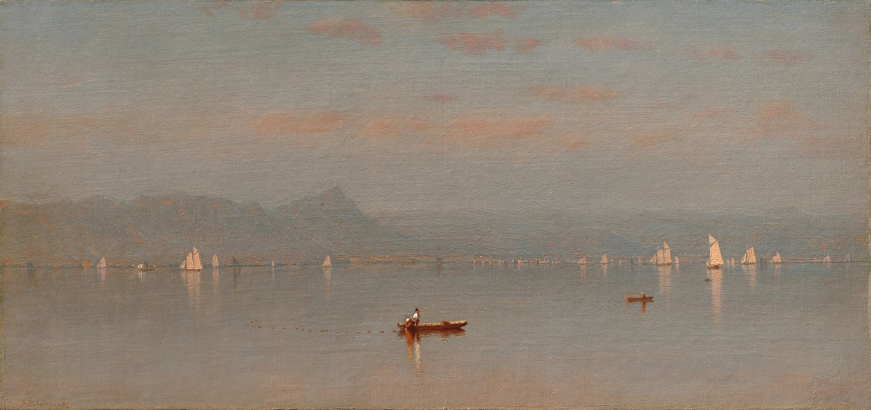 Baia di Haverstraw da Sanford Robinson Gifford