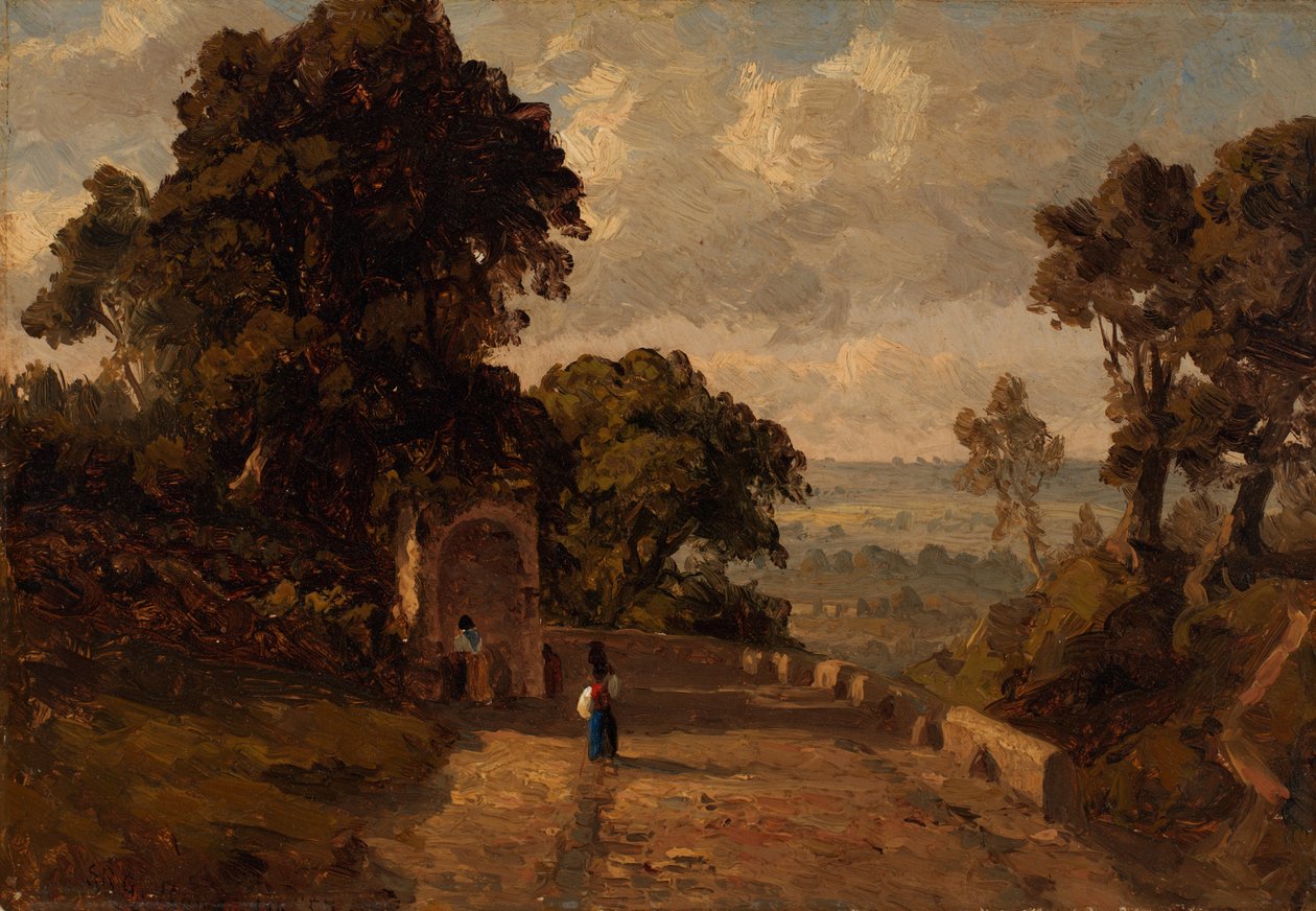 Near Ariccia, Italy da Sanford Robinson Gifford