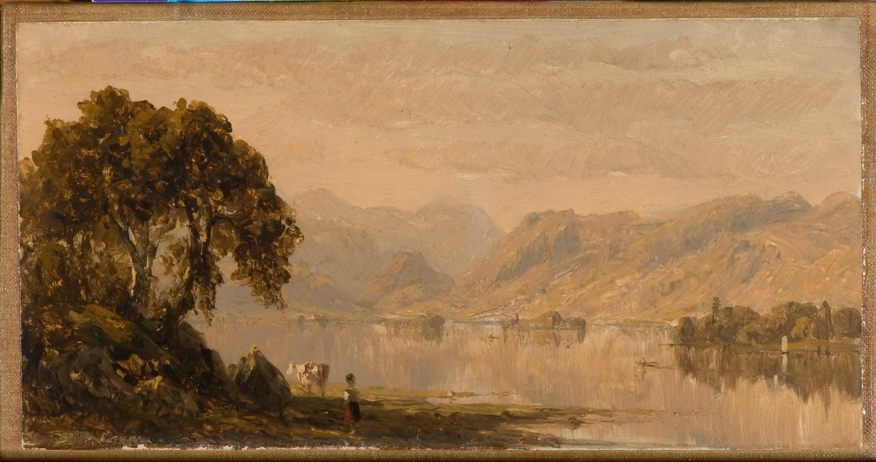 Rydalwater, uno schizzo da Sanford Robinson Gifford