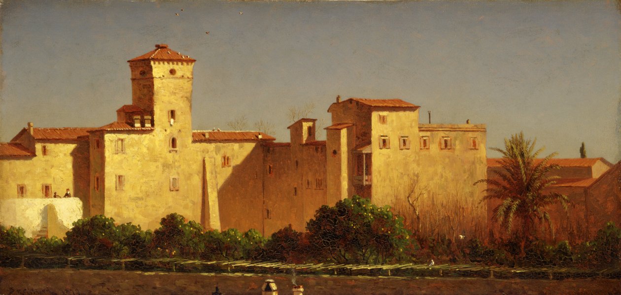 Villa Malta, Roma da Sanford Robinson Gifford