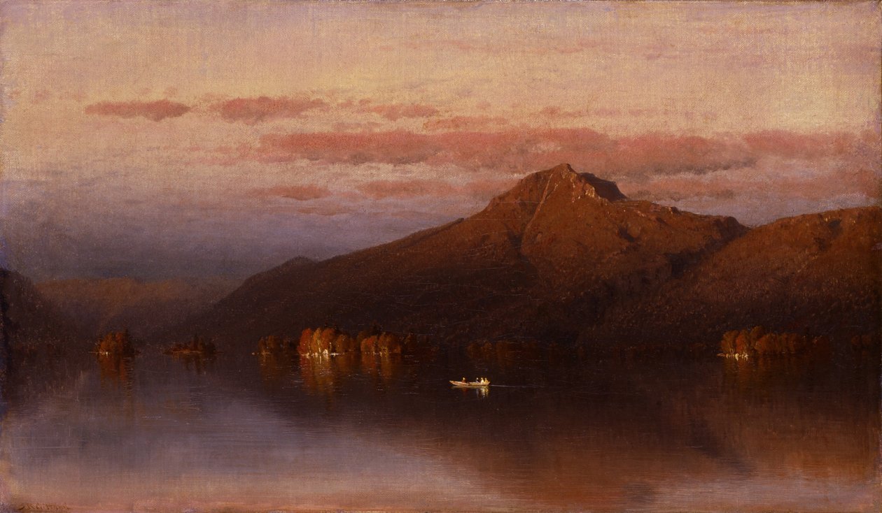 Il monte Whiteface da Lake Placid da Sanford Robinson Gifford