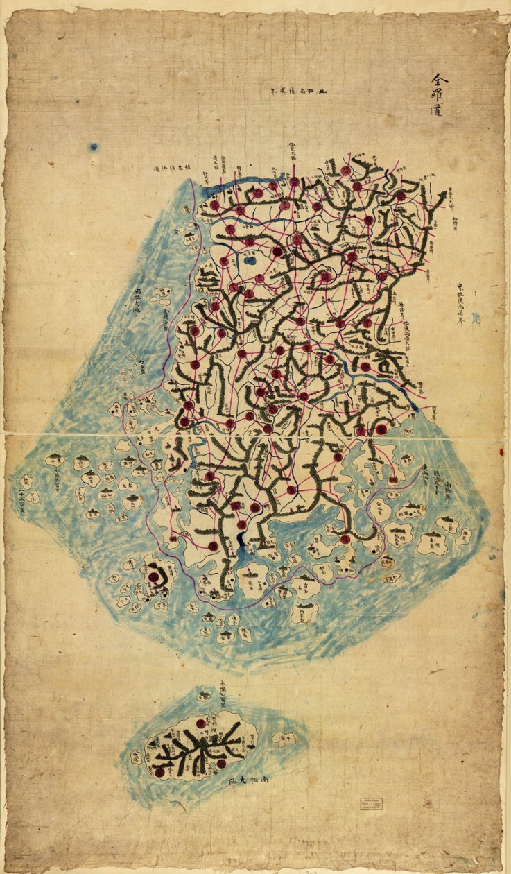 Chosŏn chido LOC 83675009-3 da Sang Gi Chŏng