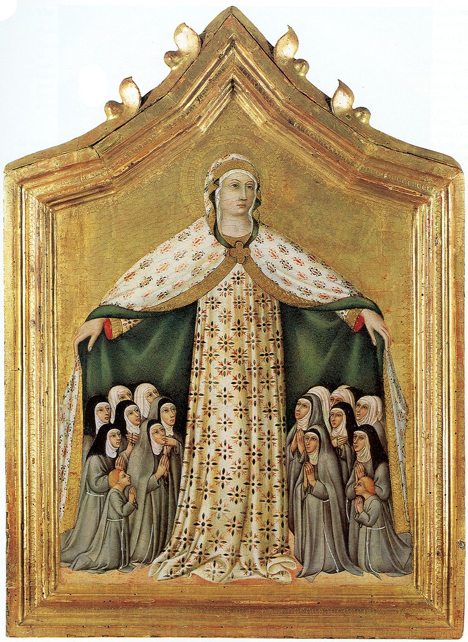 Madonna della Misericordia, 1440s da Sano di Pietro