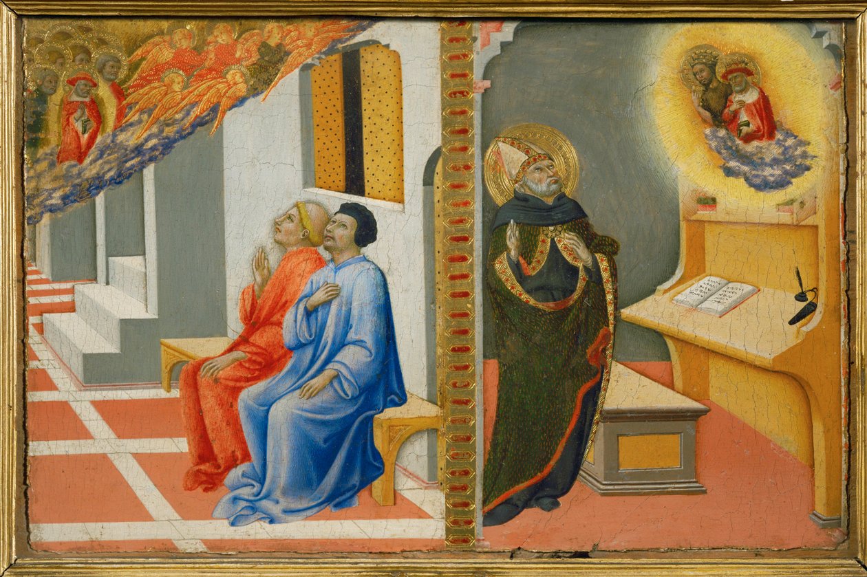 Dopo la sua morte, San Girolamo appare a Sulpizio Severo, poi a Sant