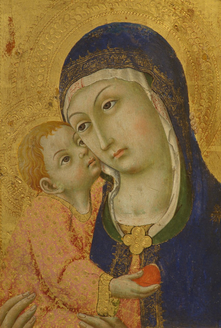 Madonna con Bambino da Sano di also Ansano di Pietro di Mencio Pietro