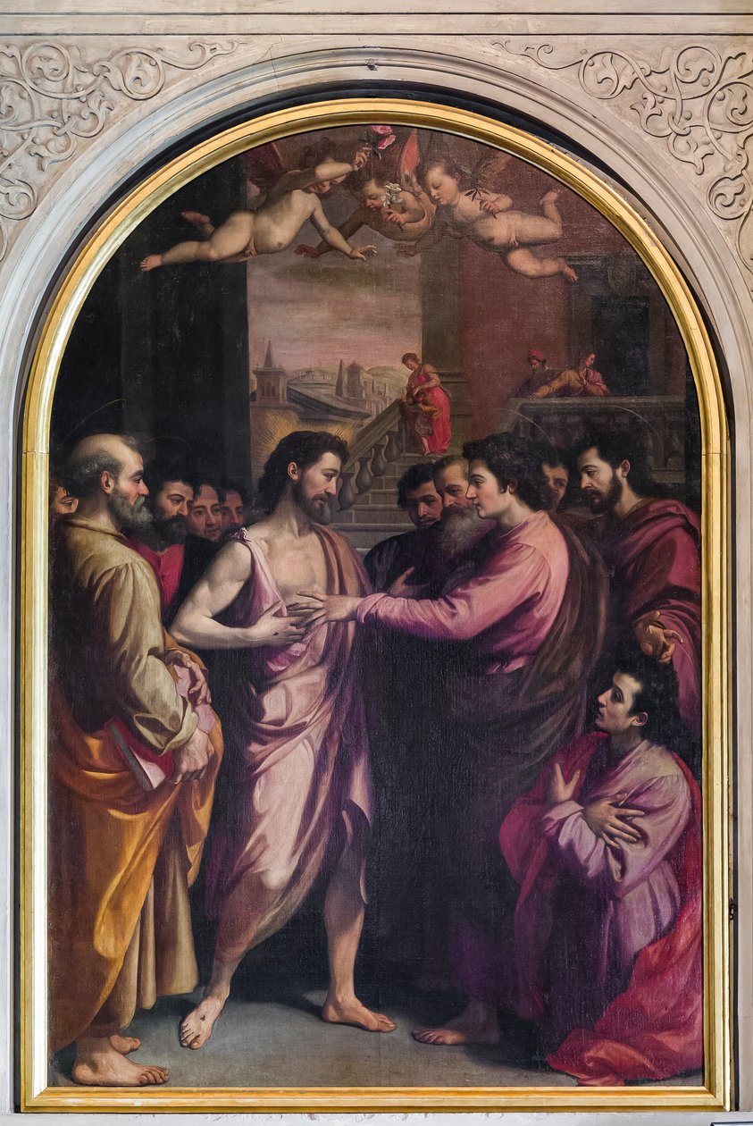 Incredulità di San Tommaso da Santi di Tito