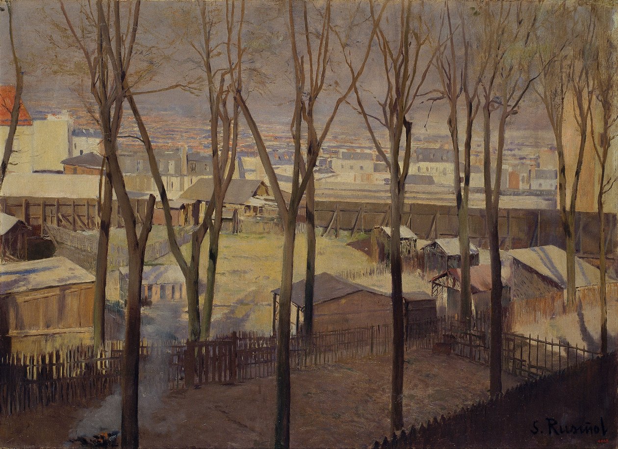 La Butte da Santiago Rusiñol