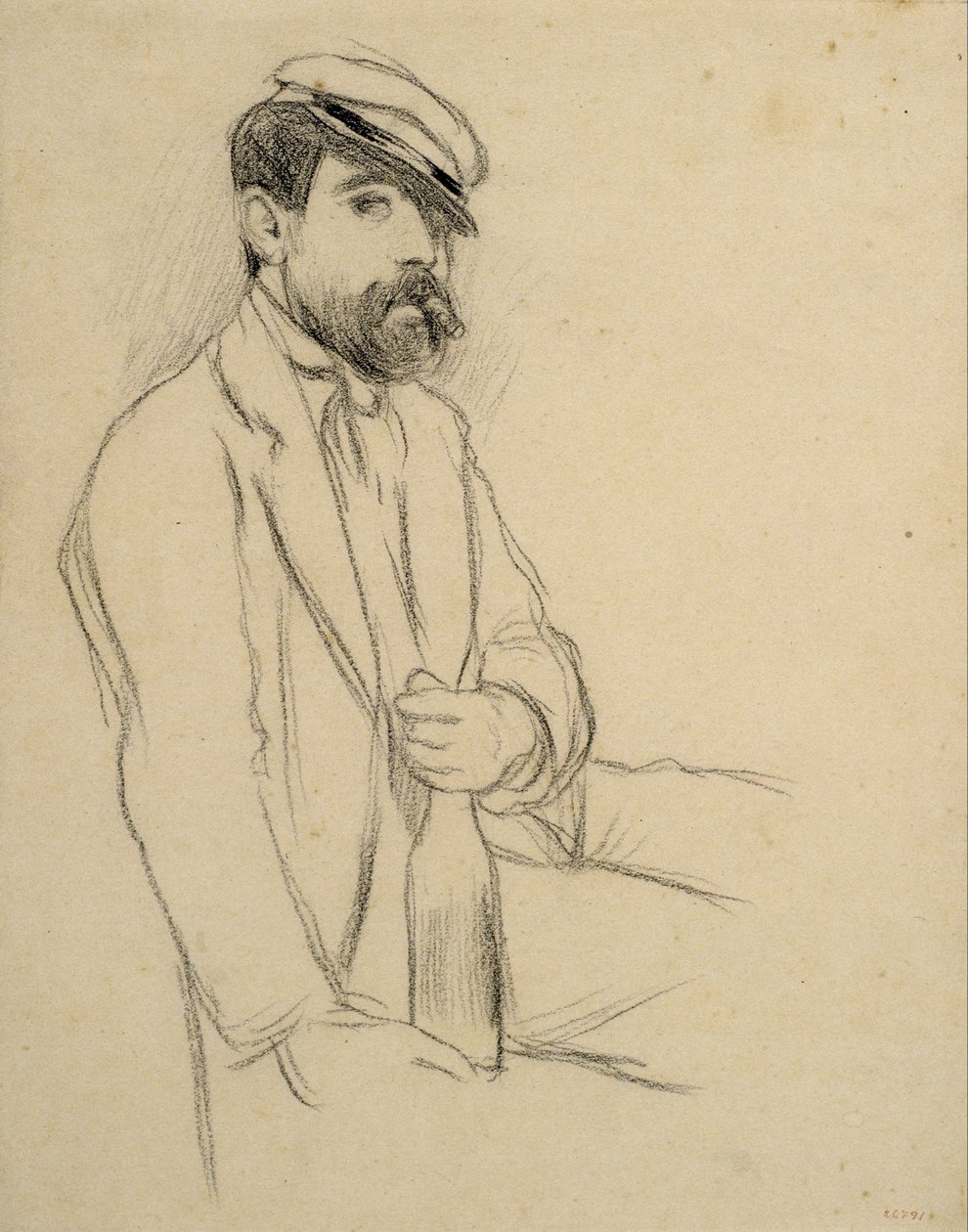 Ritratto di un uomo da Santiago Rusiñol