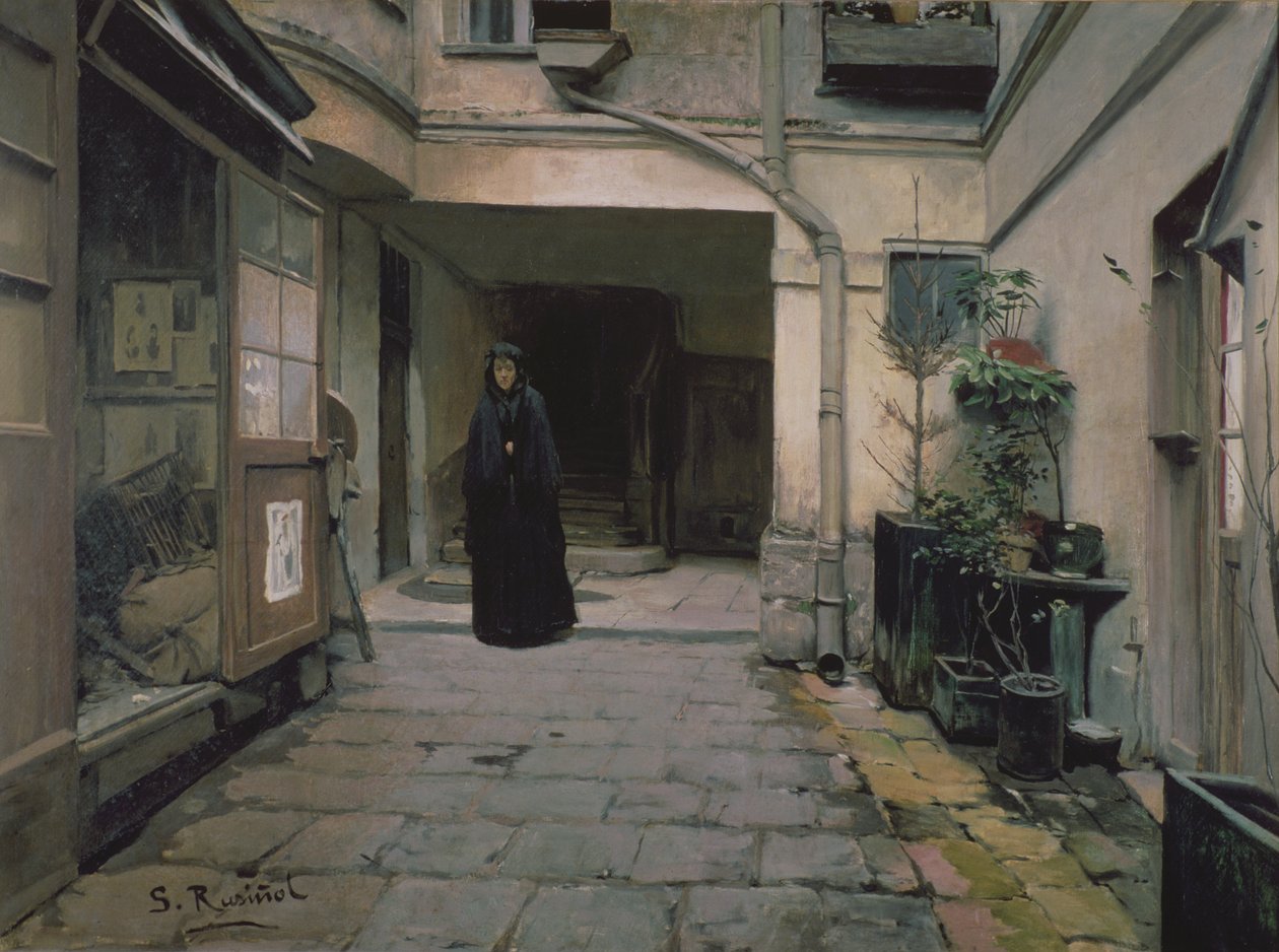 Il banco dei pegni da Santiago Rusinol i Prats