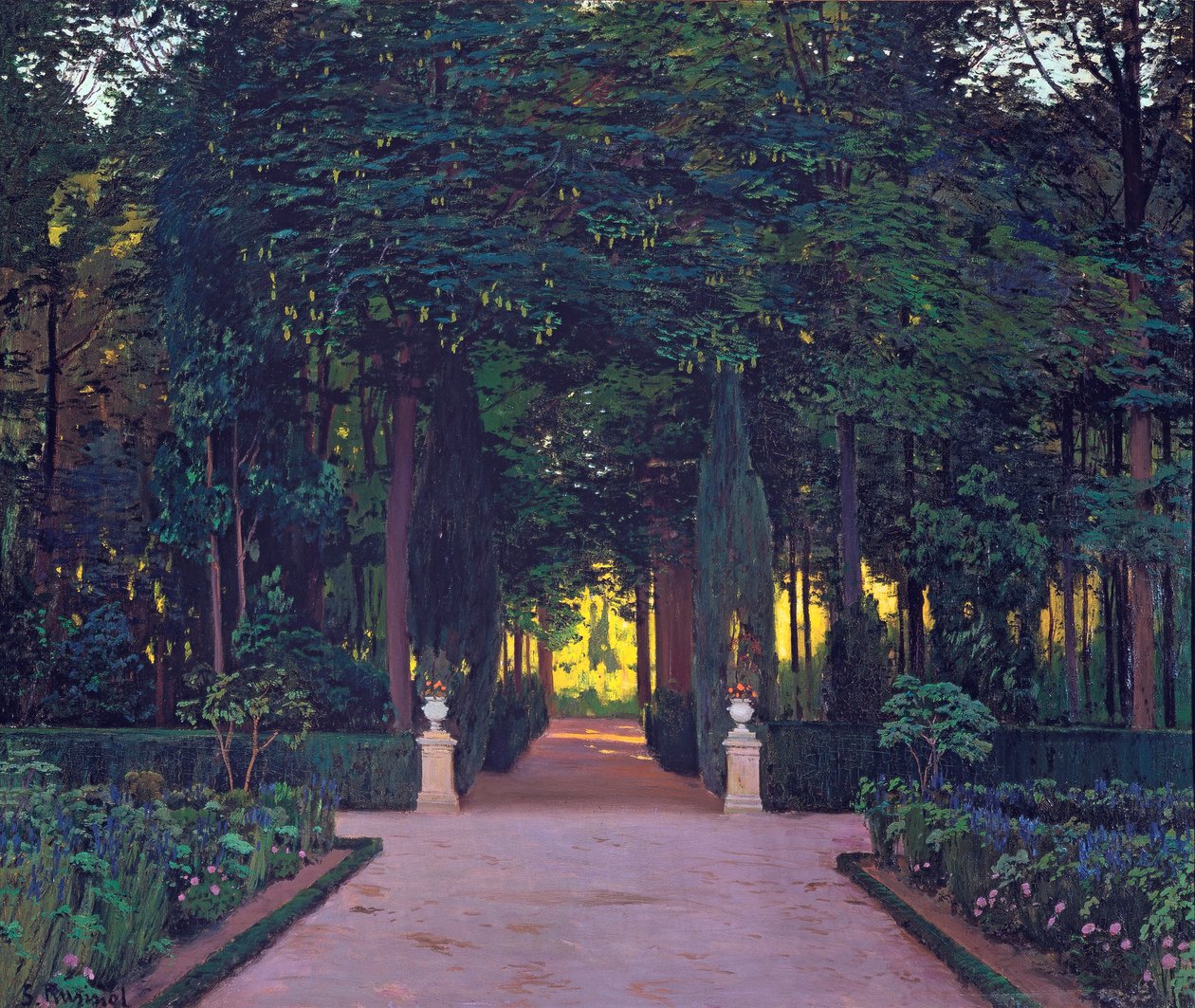 Giardini di Aranjuez, di Rusinol, Santiago (1861-1931) da Santiago Rusinol i Prats