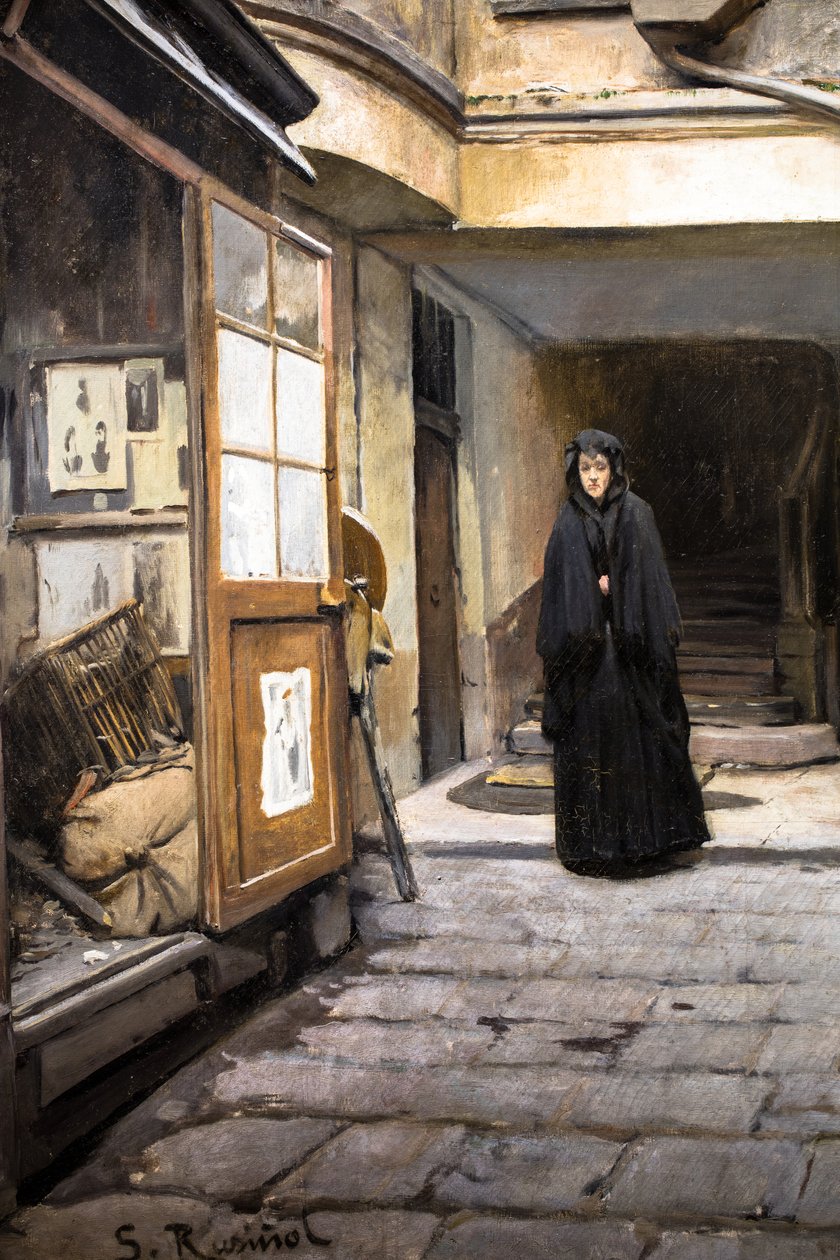 Il banco dei pegni da Santiago Rusinol i Prats