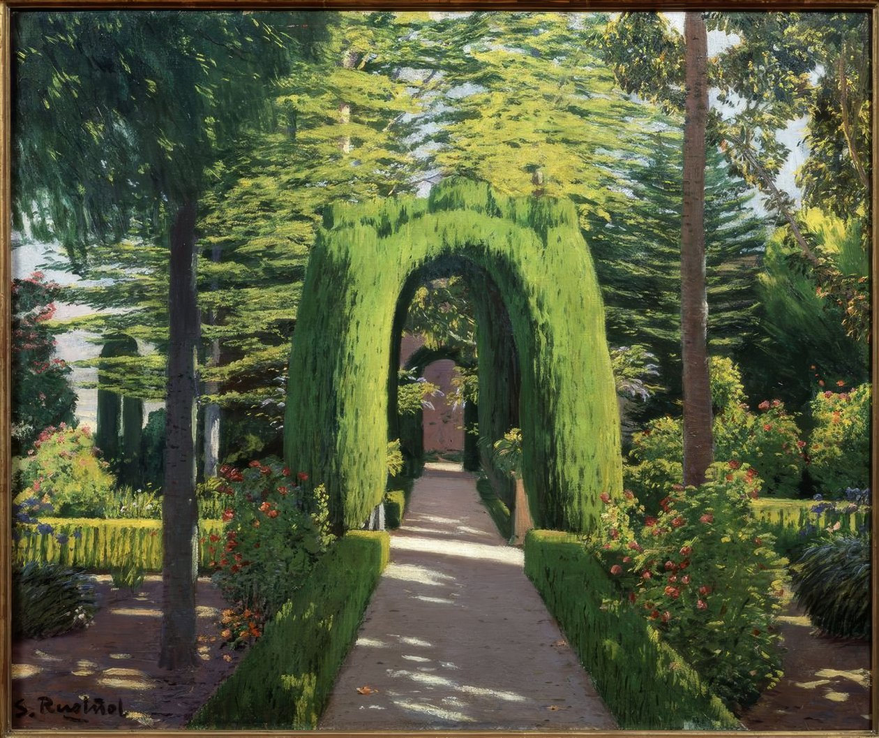 Glorieta. Jardí d’Alcoi da Santiago Rusiñol