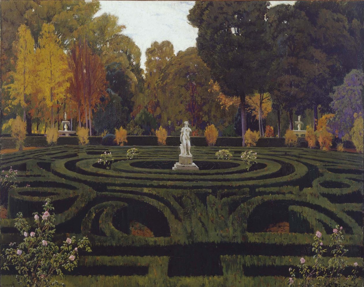 Vecchio fauno da Santiago Rusiñol