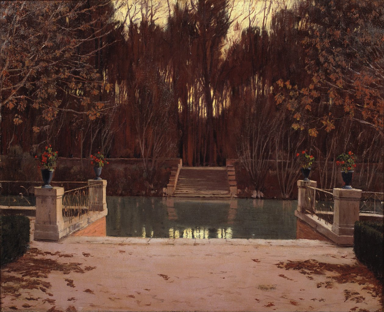 Il molo da Santiago Rusiñol