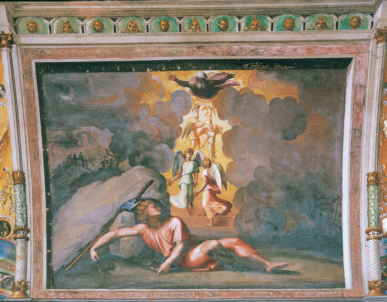 Il sogno di Giacobbe da Sanzio of Urbino (workshop) Raphael