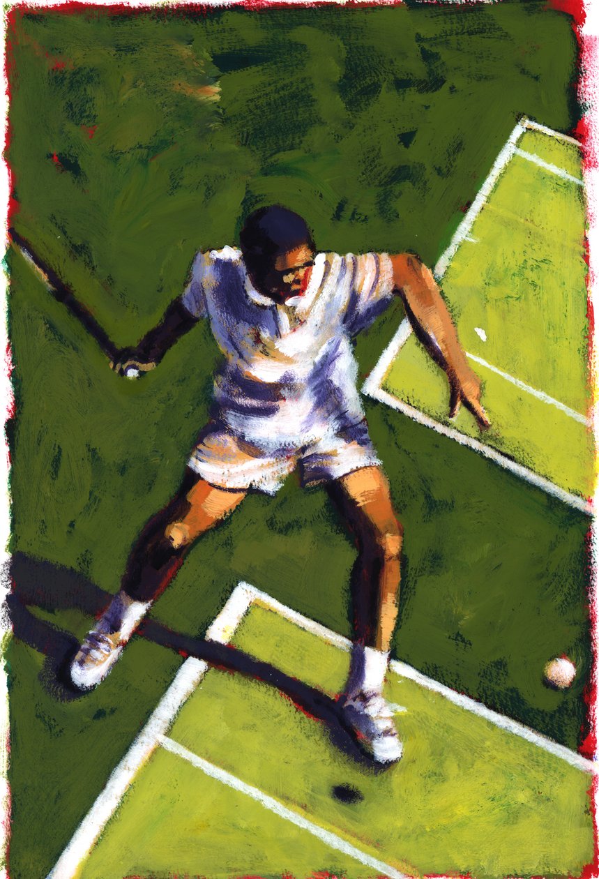 Giocatore di tennis, 2009 da Sara Hayward