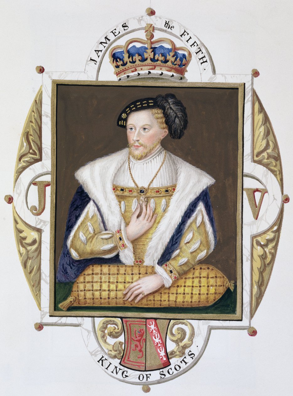 Ritratto di Giacomo V (1512-42) re di Scozia da 
