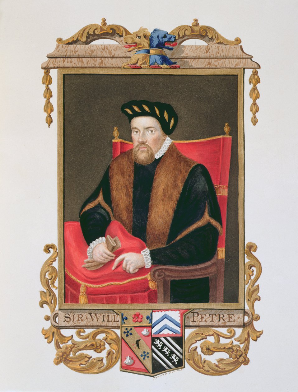 Ritratto di Sir William Petre (c.1505-72) da 