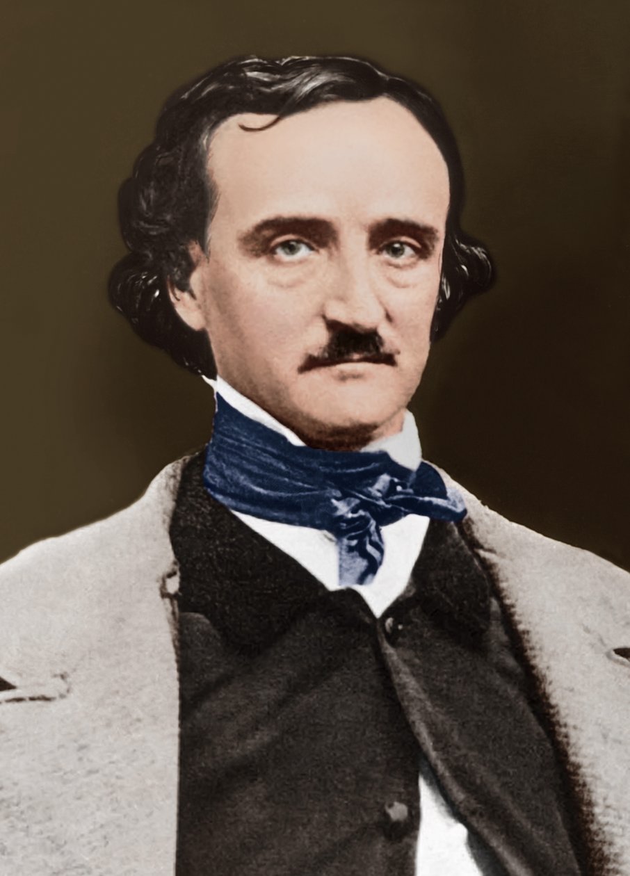 Ritratto di Edgar Allan Poe, c.1849 da Sarah Ellen Whitman