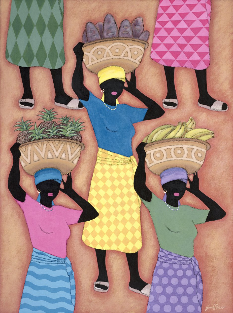 Giorno di mercato, 2002 da Sarah Porter