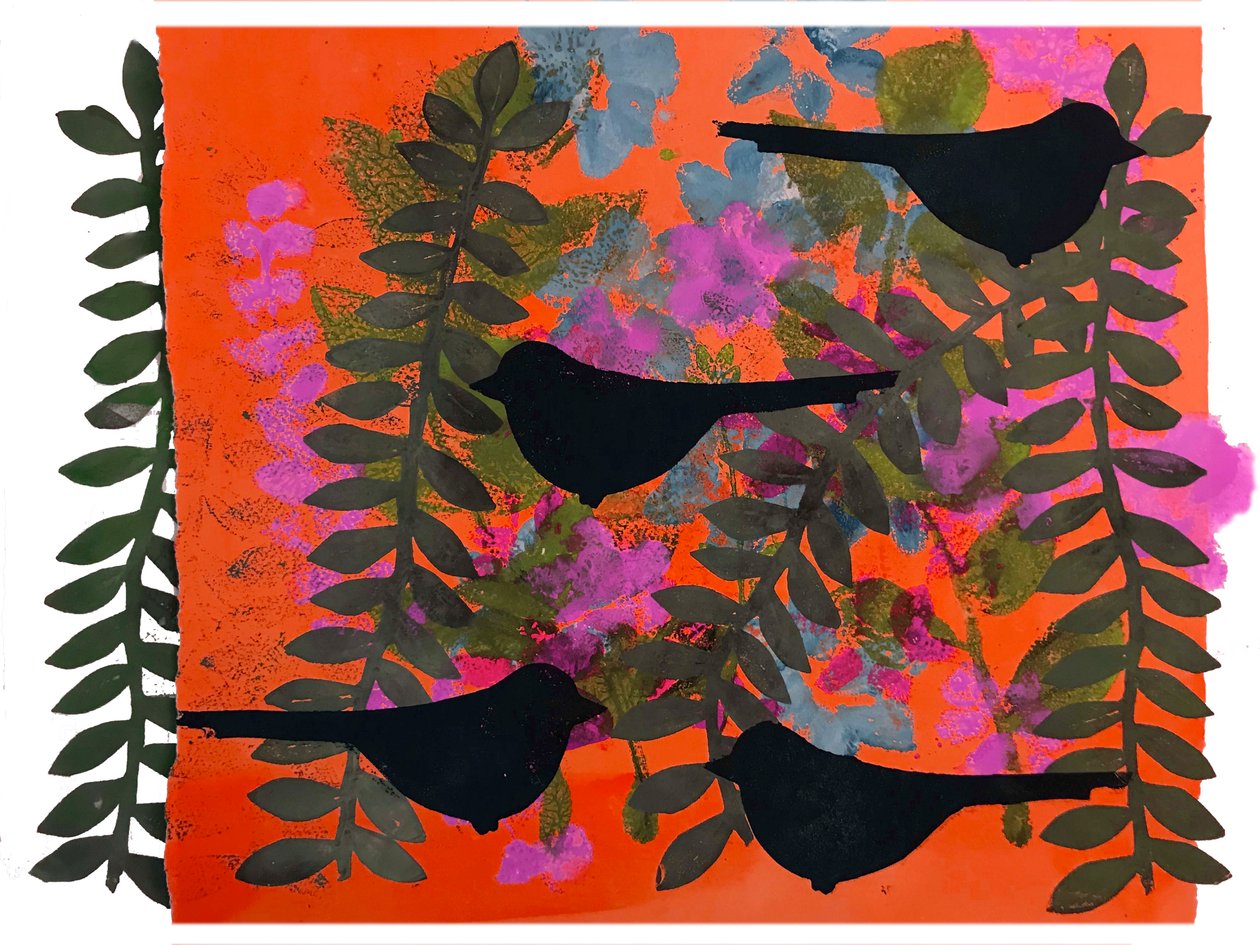Quattro merli da Sarah Thompson Engels
