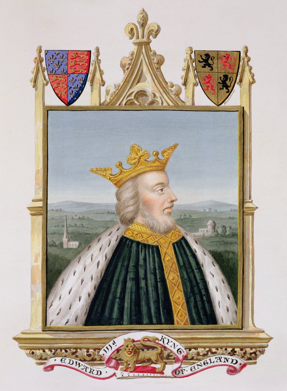 Ritratto di Edoardo III (1312-77) Re d