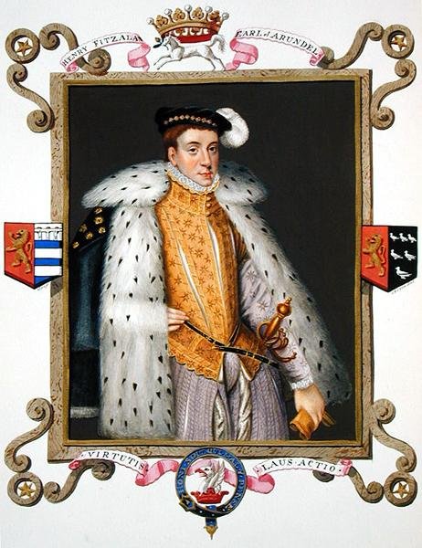 Ritratto di Henry Fitzalan (c.1511-80) 12° Conte di Arundel da 