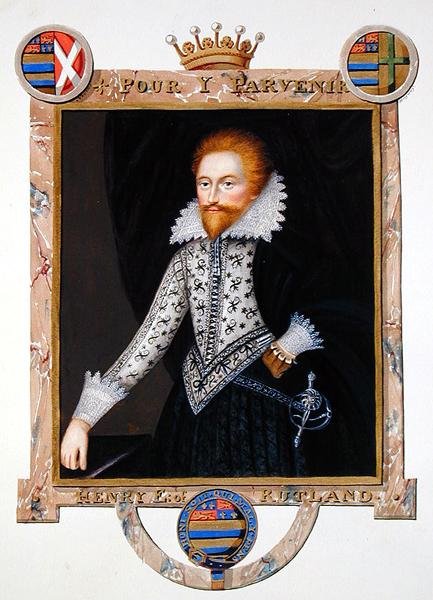 Ritratto di Henry Manners (m.1563) 2° Conte di Rutland da 