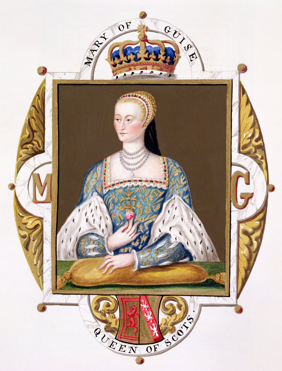 Ritratto di Maria di Guisa (1515-60) regina di Scozia da 