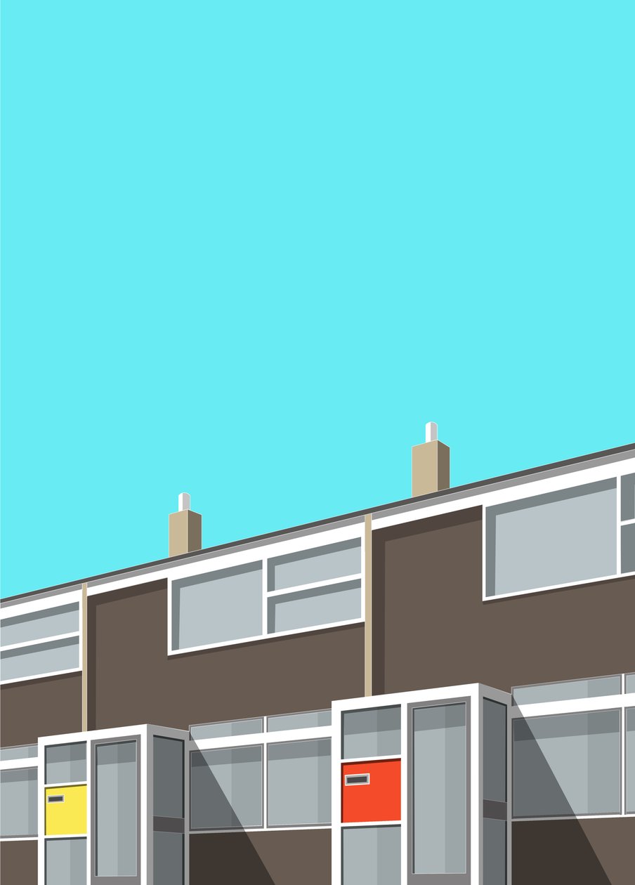 Span House, 2018 (digitale) da Sarah Evans