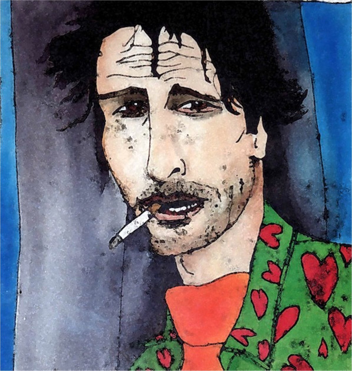 Uomo con Sigaretta da Sarah Thompson Engels