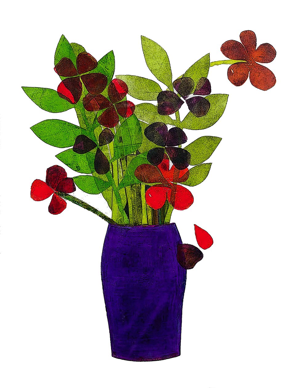 Vaso viola da Sarah Thompson Engels