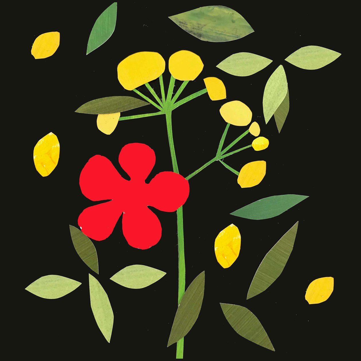 petali e foglie da Sarah Thompson Engels