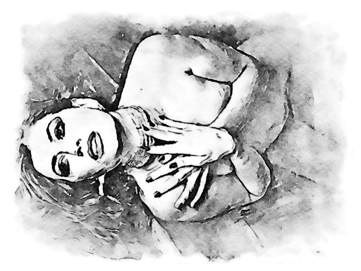 Donna sdraiata da SaskiaBJ