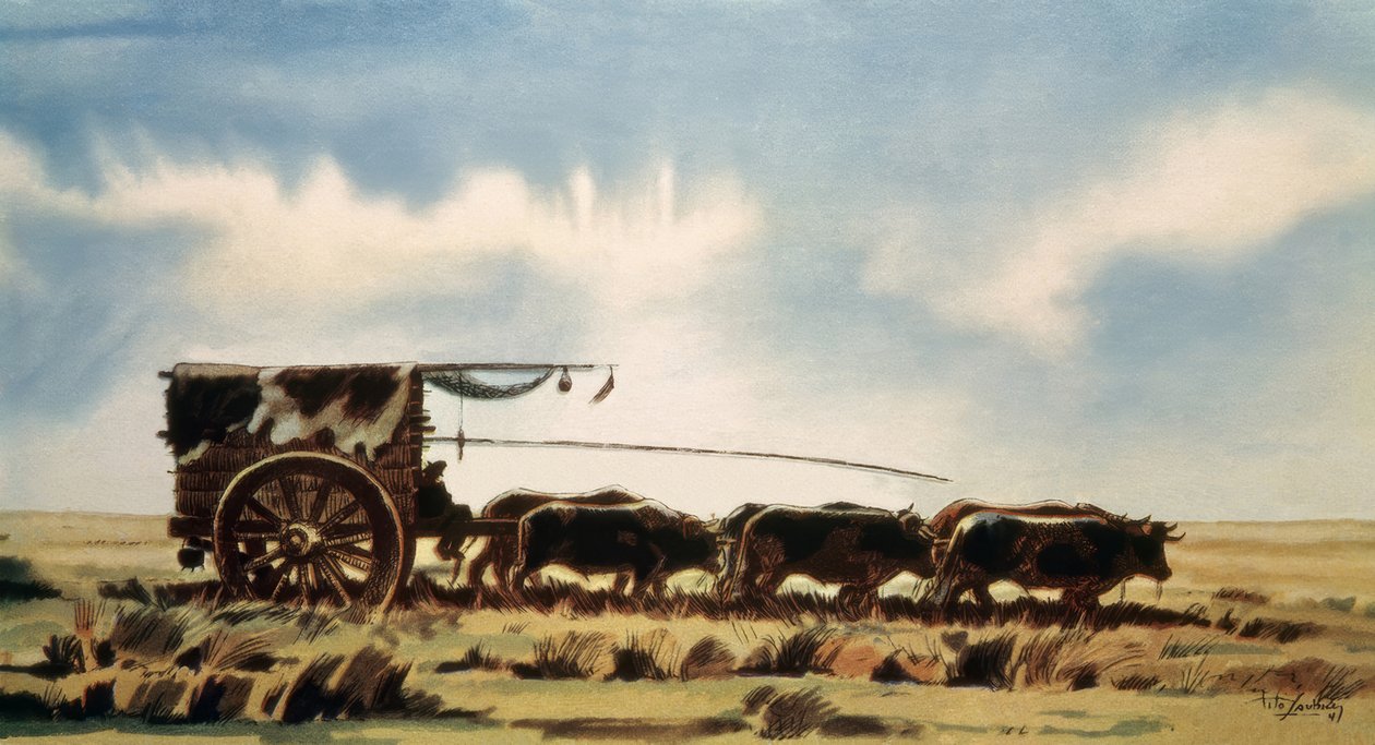 Attraversare la Pampa in carrozza da Saubidet Tito