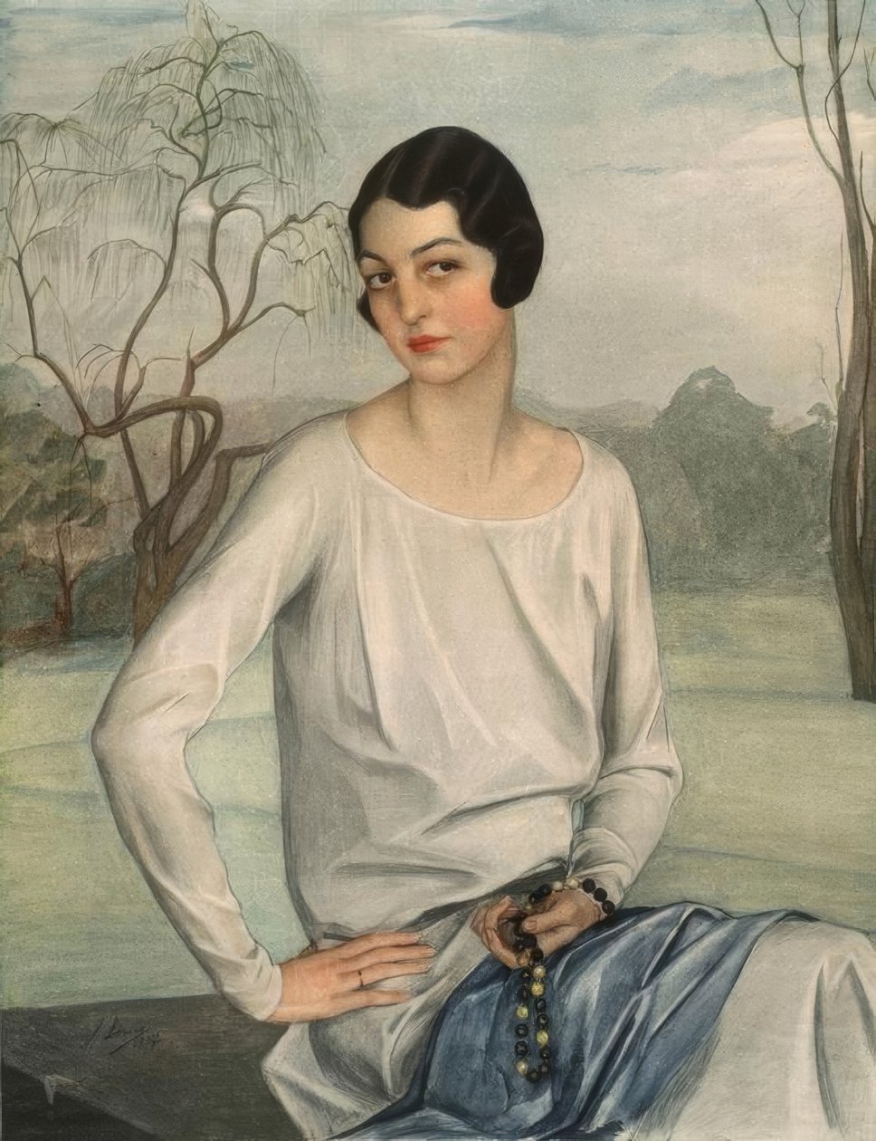 Ritratto di signora da Savely Sorine