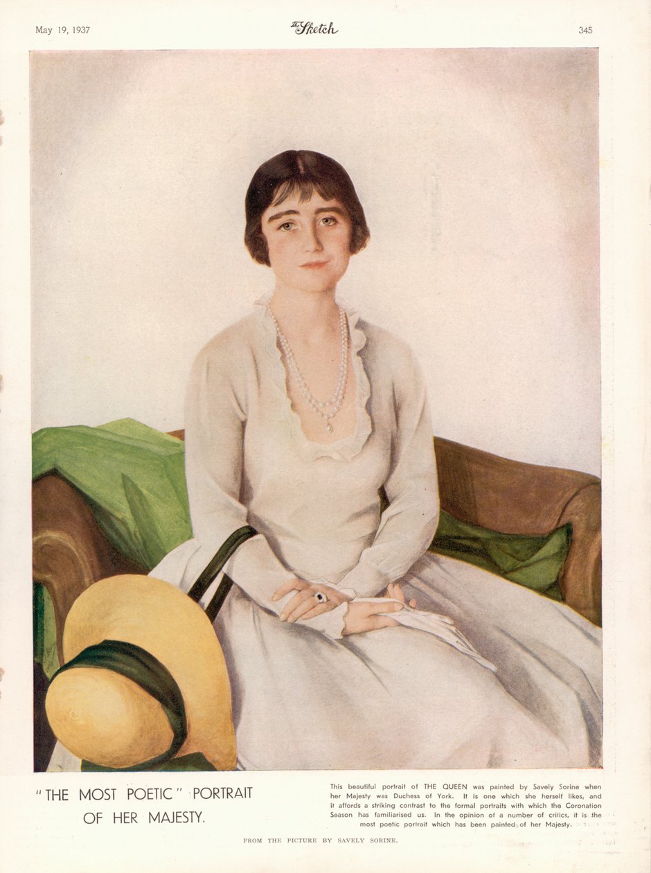 Ritratto di Sua Maestà la Regina Elisabetta (1900-2002) da 