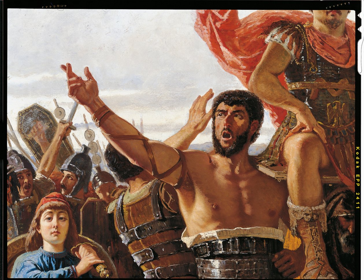 Il trionfo di Mario (dettaglio) da Saverio Altamura