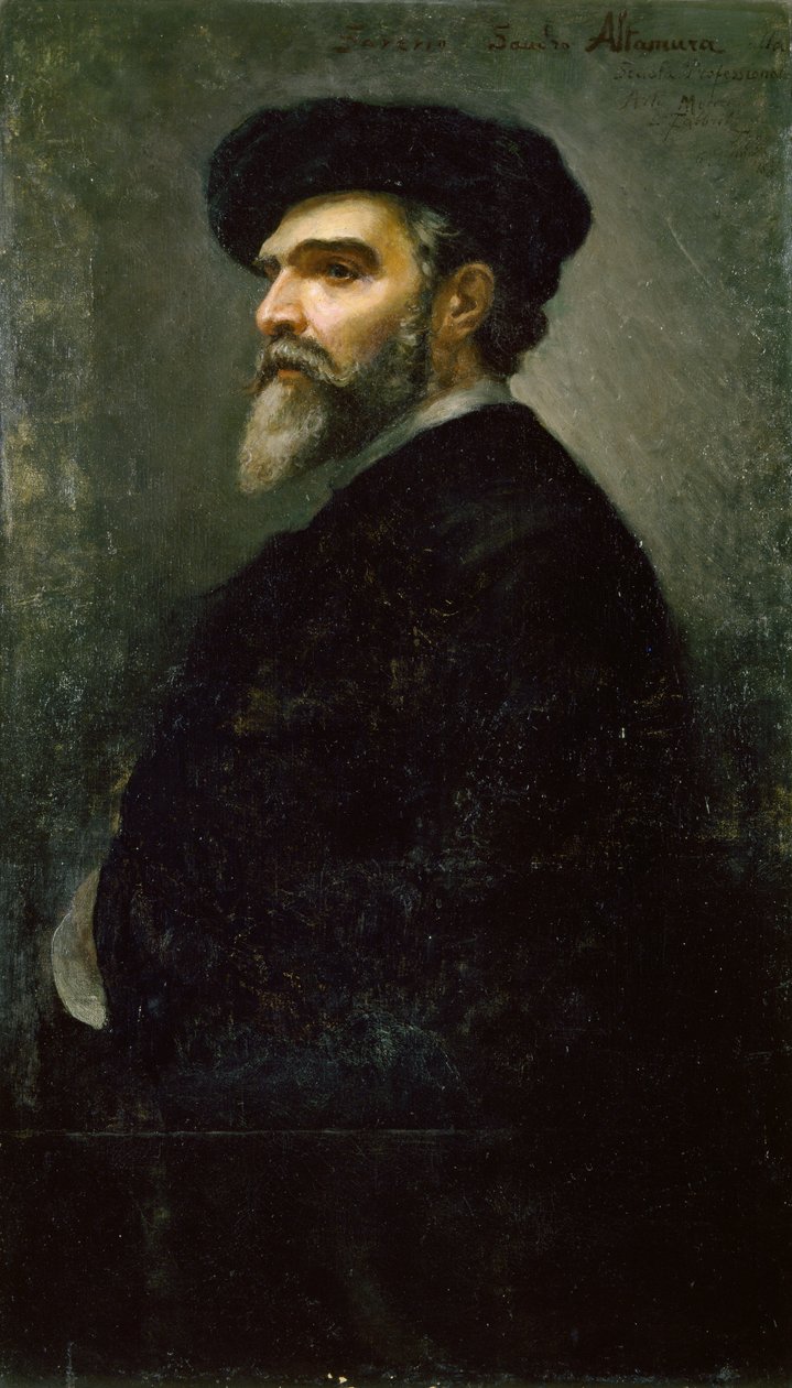 Autoritratto da Saverio Altamura