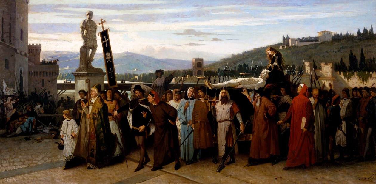 Il funerale di Buondelmonte da Saverio Altamura