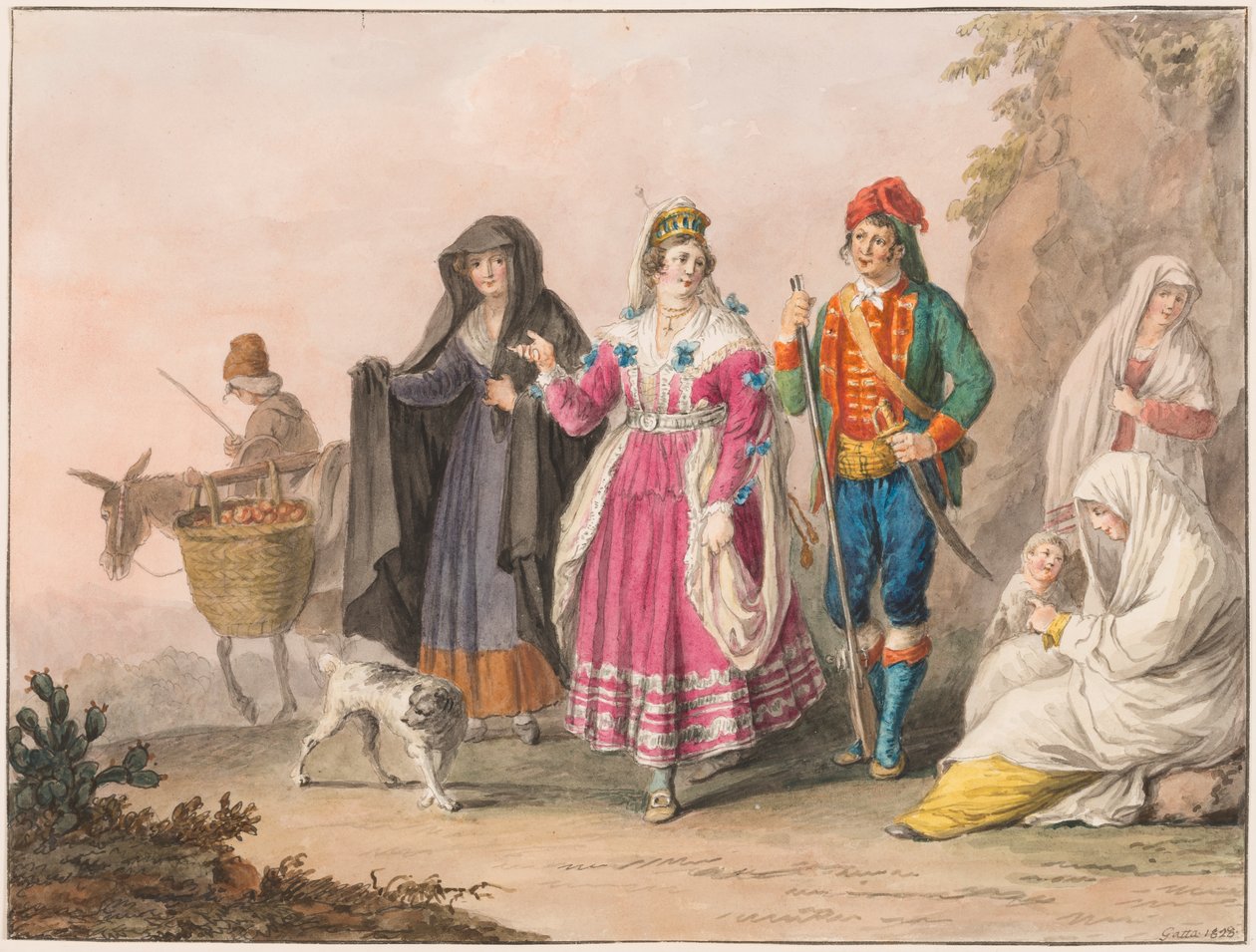 Costumi della Sicilia da Saverio della Gatta