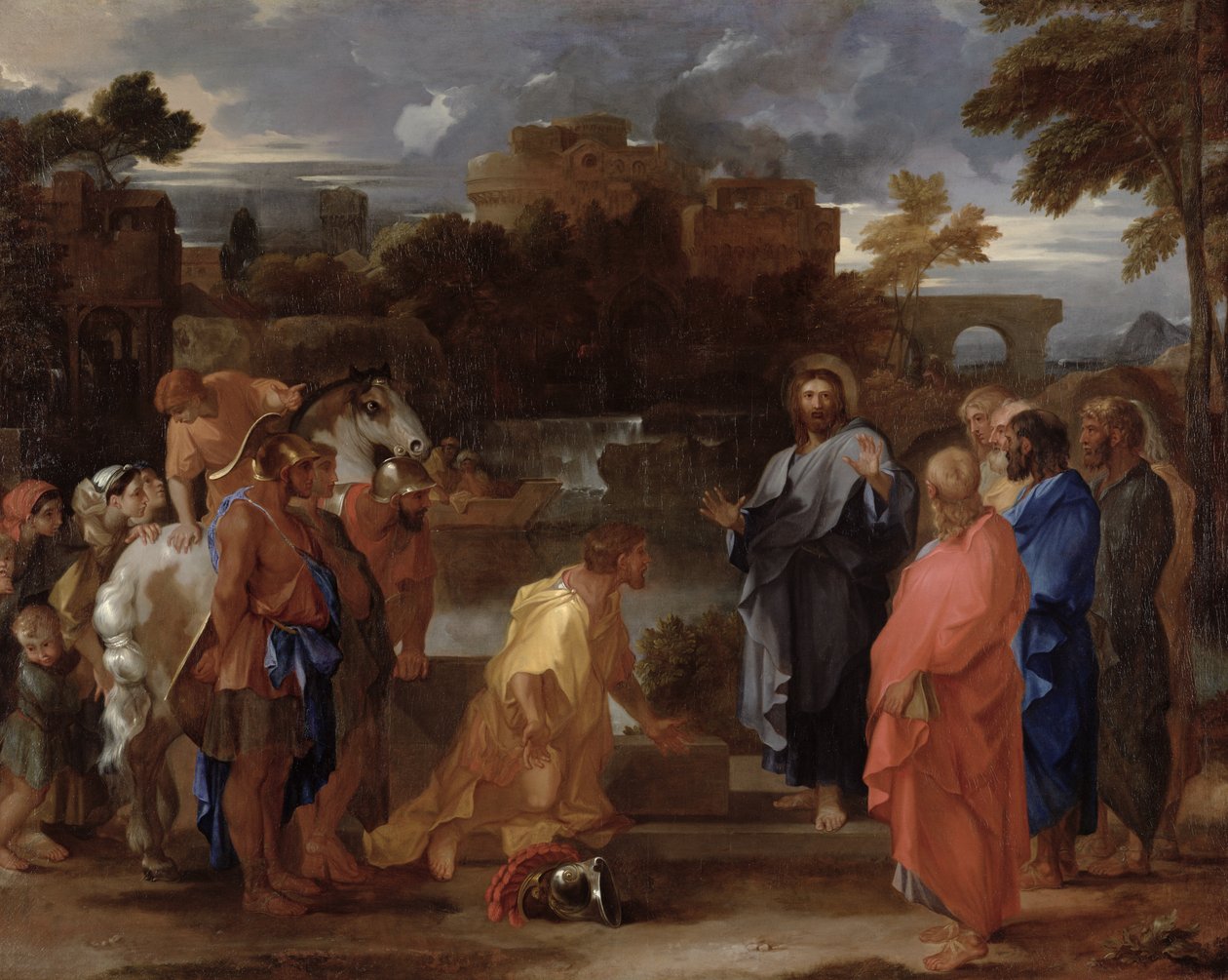 Cristo e il Centurione da Sébastien Bourdon