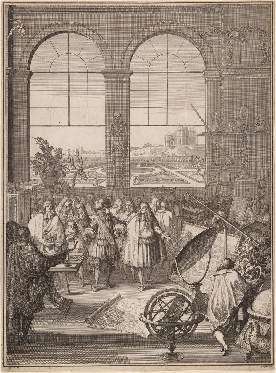 Luigi XIV in visita all