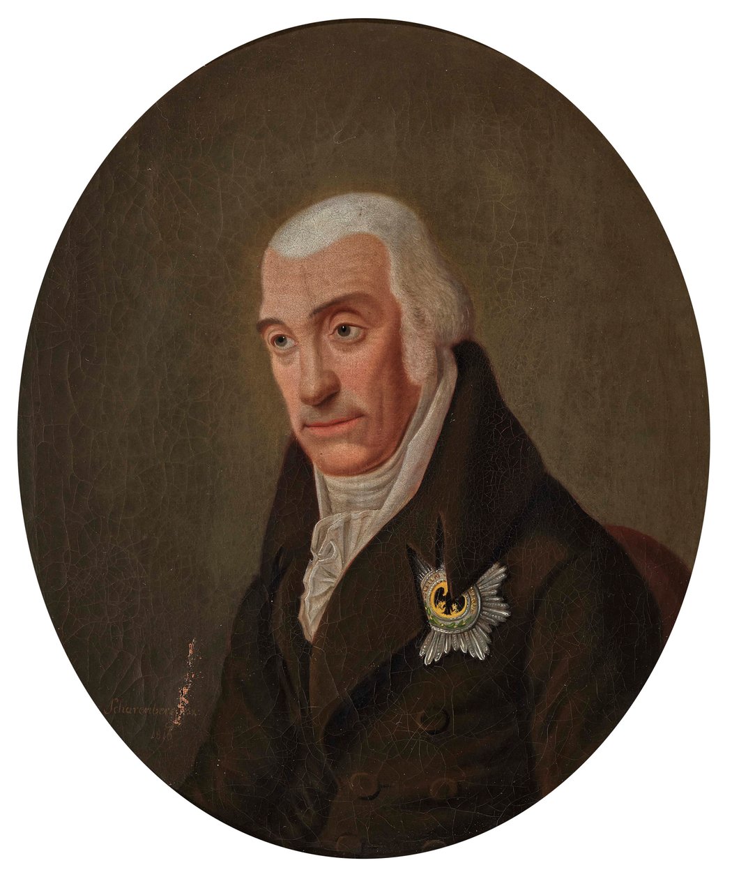 Ritratto di Carlo II, Granduca di Meclemburgo-Strelitz 1741-1816, 1816 da Scharenberg
