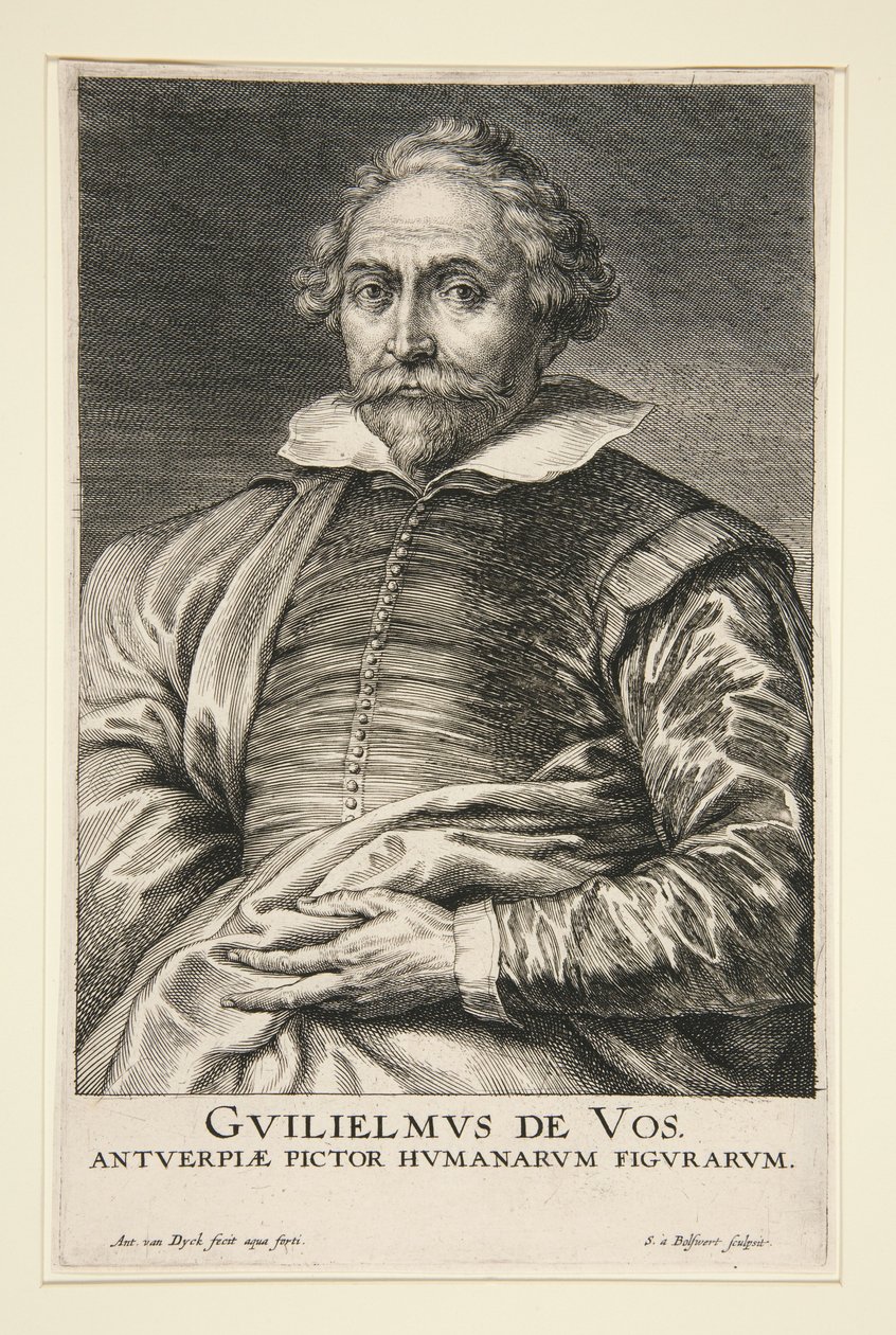 Ritratto di William de Vos da Schelte Adams Bolswert