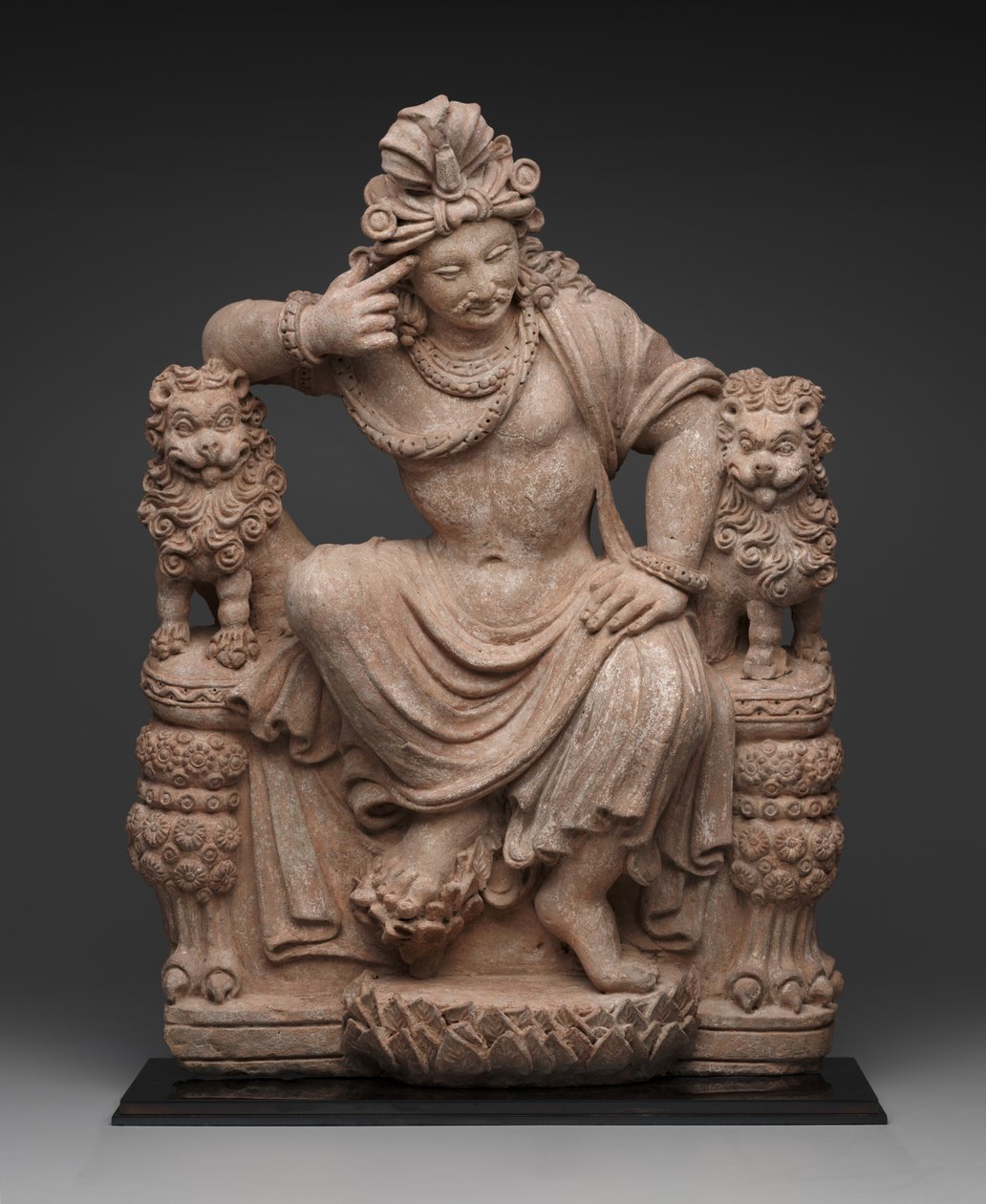 Bodhisattva pensante, IV-VI secolo d.C. da School Afghan