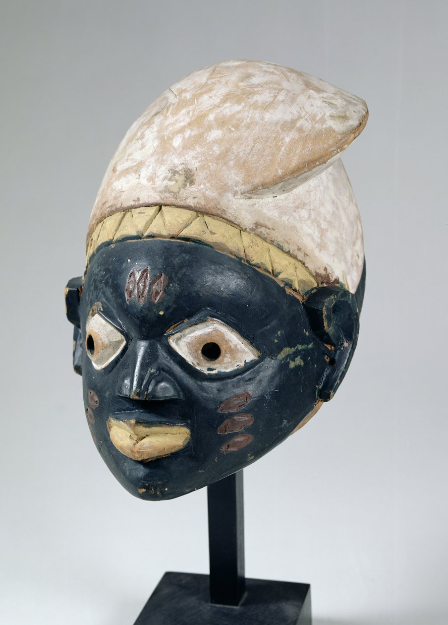 Maschera Gelede dalla società Yoruba, Nigeria da School African