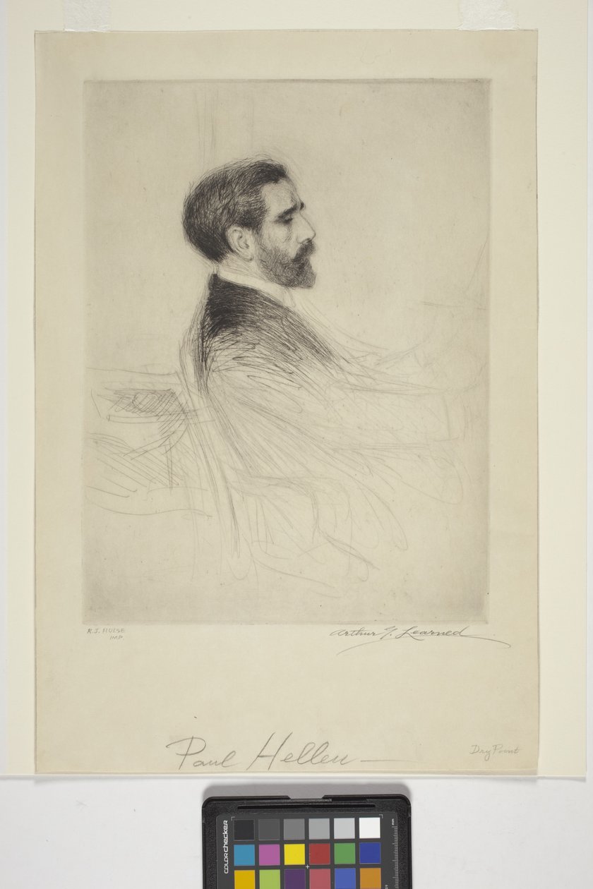 Ritratto di Paul Helleu da School American