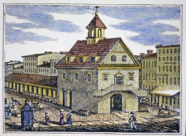Il vecchio tribunale di Filadelfia da School American